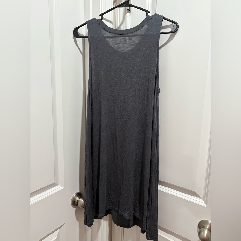 Very J Dark Gray Mini Dress